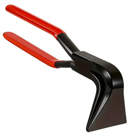 Falzzange, 90° Abkantzange Blechbiegezange, | Maulbreite 6cm Falzzange Blech, Rot Blechzange, Kohlenstoffstahl mit Rutschfestem Griff Zum Biegen Und GläTten Von Blechen