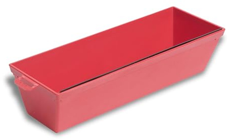 Marshalltown QLT Cazo de albañil con correa para colgar, plástico, rojo, dimensiones: 352x121x83 mm