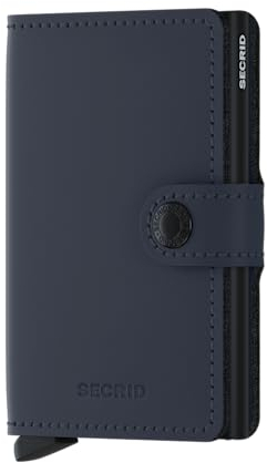 Secrid Unisex Miniwallet Reisezubehör-Kartenhalter im Umschlagformat, Nightblue