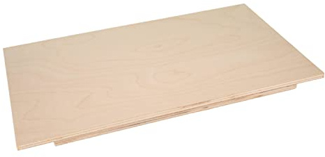 Lupia - Spianatoia in Legno di Betulla 40x80 cm, Ideale per Impastare e Stendere Pasta, Tagliere, Realizzata in Italia