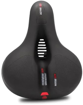 Hohl Atmungsaktiv Fahrrad Sattel Männer MTB Rennrad Sattel Stoßdämpfend Komfortable Big Butt Bike Sitz 3203102