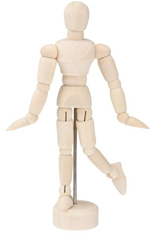 Operitacx 9stücke -modellpuppen Gelenkige Mannequins Für Künstler Skizzen Und Dekoration Leicht Tragbar Für Zeichnen Schule Und Zuhause