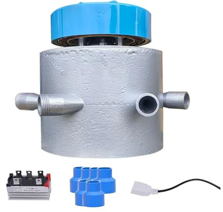 Generatore Idroelettrico 3KW 110-230V, Turbina Ad Acqua Con 6 Ugelli, Per Energia Off-Grid E Illuminazione, Scocca In Lega, Bobina In Rame, Impermeabile