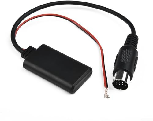 Car Module Audio Aux Cable-Adapter, 20Cm Protable 13-pin CD Car-Bluetooth Audio Cable Cord Adapter ForKenwood
