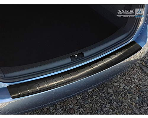 Avisa 2/45086 Ladekantenschutz Hinten Kompatibel mit VW TOURAN 1T3 | kompatibel mit Volkswagen Touran II 2010-2015 - Schwarz