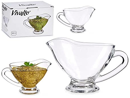 Vivalto Saucière en verre (200 ml)