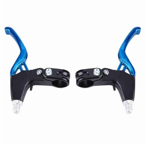 Majatou Poignée de Frein de Vélo, Poignées de Frein à Engrenage Fixe en Alliage D'aluminium, Kit de Conversion de Frein à Disque Arrière pour Vélo de Montagne