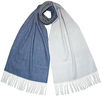 SEECOSY Kaschmir-Wollschal – Warmer, weicher Ombre-Wende-Doppelschal, Geschenk für Männer und Frauen