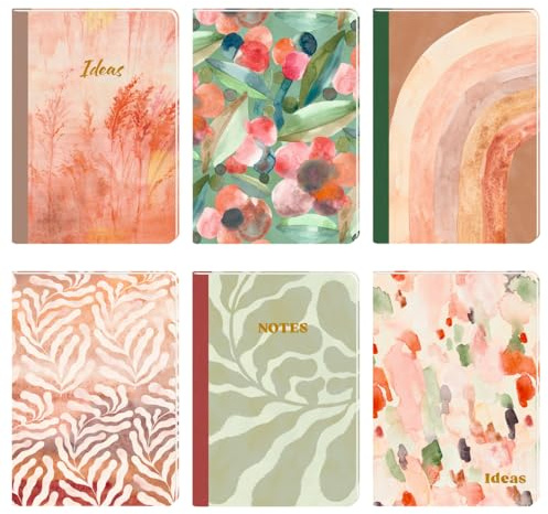 Notizhefte DIN A5: Colours of the Seasons: 48 Seiten mit Punkteraster, Design Colours of the Season, Preis pro Stück, keine Motivauswahl möglich: ... mit Punkteraster, Design Colours os Season