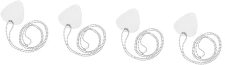 ibasenice 4stücke Gitarre Plektrum Halskette Aus Leichte Dekorative Kette Für Männer Und Frauen Robustes Design Für Musiker Als Oder Deko Dickes Plektrum