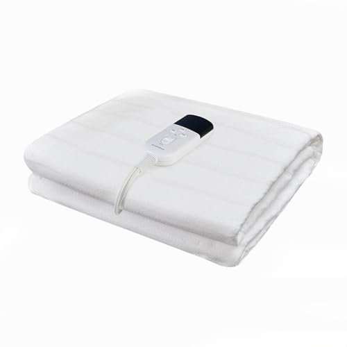 RUIANBAO Coperta riscaldata Coperta elettrica Timer Pad riscaldato Regina doppia 160 * 130cm 220V materasso termico inverno riscaldato letto Warmer