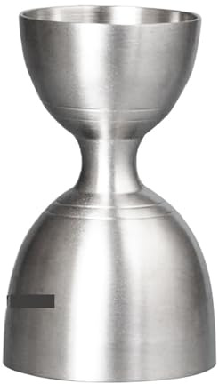 QuxetlRyz Jigger 2 STÜCKE Bar Bell Jigger 2 unzen 1 unzen Jigger Mess Jigger for Bartending Schuss Ausgießer Doppel Jigger(Color 3)