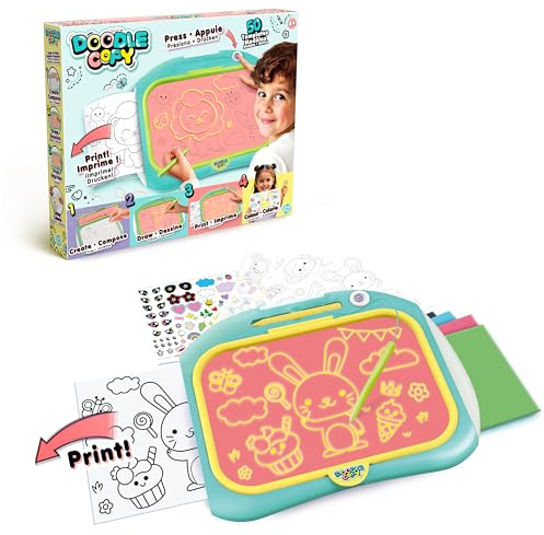 Canal Toys – Doodle Copy Pad for Children | Drawing Board with 50 Templates | Compose, Draw, Print & Colour | Creative Drawing OR Crative Doodle for Kids Aged 4+ | Creative Drawing Activity – LIT 004