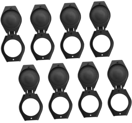 EXCEART Cubiertas de Privacidad para Cámaras Web para Portátiles y Ordenadores de Escritorio, 8 Piezas, Material ABS Resistente, Diseño Abatible, Protección contra Espionaje