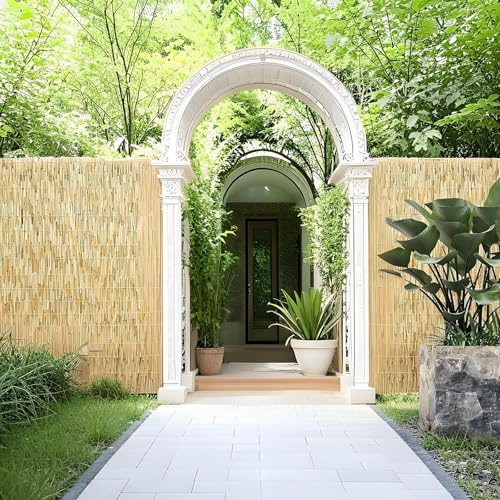 Generisch Schilfrohrmatte 30cm 60cm 90cm 120cm 150cm 180cm Bambusmatte, Balkon Sichtschutz Bambus, Gartensichtschutz, Umweltfreundlich Für Garten Terasse Balkon Zaun