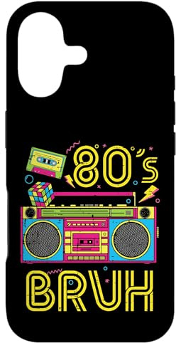 Bruh Boombox Radio stéréo rétro années 80 pour Hommes, Femmes, Enfants Coque pour iPhone 17