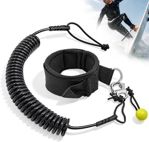 Leash Surf Board SUP, Guinzaglio Tavola de Surf Rapido Sgancio, SUP accessori pour Paddle Longboard Bodyboard (Modello A)