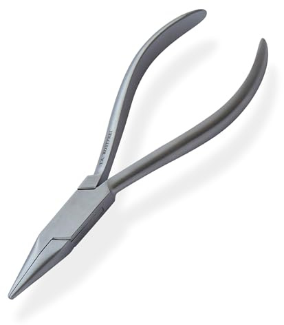 Flachzange Goslee, ungerieft, 14 cm | Technikerzange