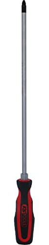 KS Tools 159.1158 ERGOTORQUEplus Screwdriver for pozidriv Screws PZ, Extra Long, PZ3, 405mm