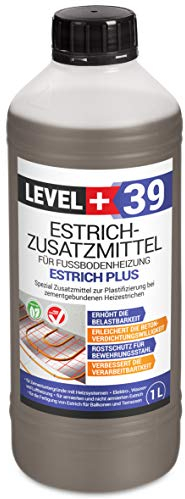 1L Estrichzusatzmittel für Fußbodenheizung, Heizestrich - Zementestrich RM39