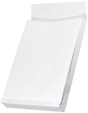 Sobre RND con revestimiento de silicona autoadhesivo productos de oficina HK E4 280 x 400 mm 150 g/m² 250 piezas blanco/sobres y accesorios de envío/tipo-con cinta de silicona,