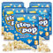 SOL 12pk x 85g Stop 'n' Pop Microwave Popcorn, Salted Flavoured Popping Pop Corn Kernels, Perfect Tasty Snack for Family Movie Nights, Easy to Prepare, Ideal for Sharing Fun Moments at Home