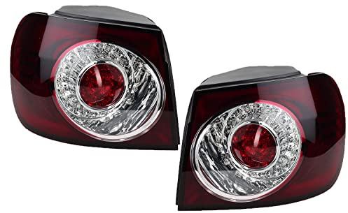 Johns, LED Heckleuchte Rückleuchte passend für VW Golf V 1K 5M 09-13 außen Set Lin. Re.