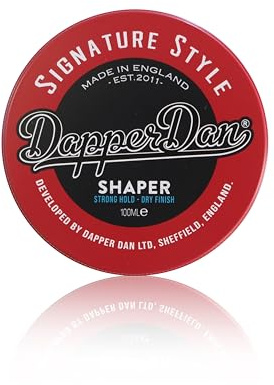 Dapper Dan Signature Style Shaper Texturizing Clay 100ml | Strong Hold Hair Clay With Low Shine And Natural Dry Finish For All Hair Types.
