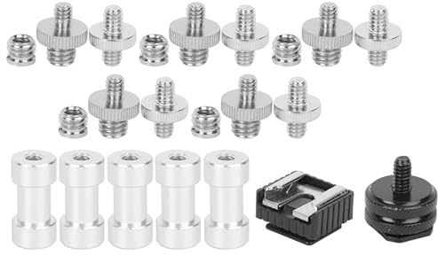 Mikrofonständeradapter, Mikrofonadapter Mikrofonadapter aus Aluminiumlegierung mit Stabiler Leistung für Fotoausrüstung