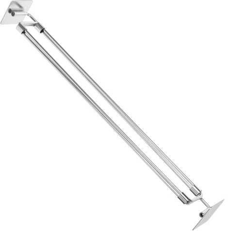 GRIRIW Barra Ajustable de Acero Inoxidable para Frigorífico de Autocaravanas y Armarios, Soporte Estable que Evita Deslizamientos, Adecuado para Viajes en Vehículos Recreativos