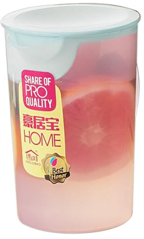 Ice Tea Kettle – Juice Dispenser Pitcher, Fridge Door Carafe, Modern Water Holder | Odor-Resistant Cooling Solution Feature, Wide Mouth Easy Access for Backyard Brunch Refreshments Summer Gathering