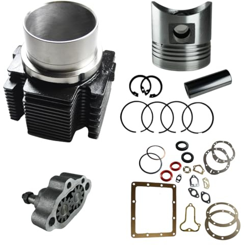 Generico Cylinder & kolvsats oljepump full packning serie och packningar kan anpassas till Lombardini Dieselmotor LDA 510 för motor och motorkultivator