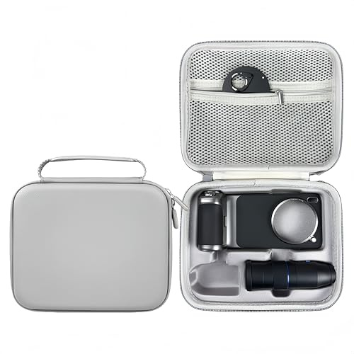 Tuvzylory Storage Bag Compatible with X300 Pro / X200 Ultra Smartphones, Photography Kit Bag, Waterproof, Shockproof, Full Set Organizer for Telephoto Lens & Handle (Grey)