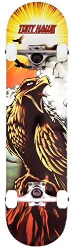Tony Hawk Unisex Skateboard SS 180 Complete, Unisex, bunt, 7,75