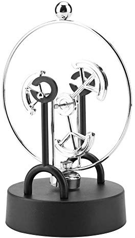Perpetual Motion Swing Elektronischer Shake Wiggle Kinetisches Kunsthandwerk Schreibtischdekoration Wissenschaftliches Spielzeug(#C203)
