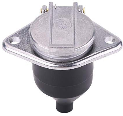 24V 7 Pin Enchufe de Remolque Cableado de 7 Conector Adaptador Enchufe Universal