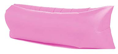 Ailovone Aufblasbares Luftsofa Camping Sofa Tragbares Wasserdichtes Aufblasbarer Luftsofa Selbstaufblasend mit Tragebeutel für Strand Pool Party Park Outdoor (Pink)
