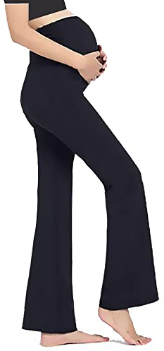 MCA Leggings Premaman Lunghi (IT, Testo, XXL, Regular, Regular, Invernale Zampa)