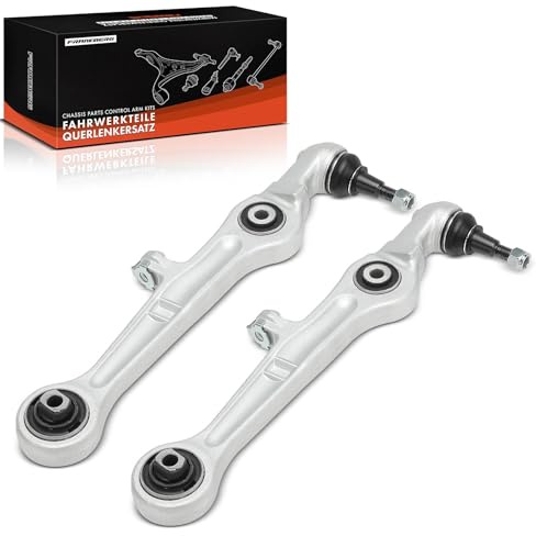 Frankberg 2x Bras de Suspension Avant en Bas Compatible avec A4 800 A4 Avant 800000 A4 Avant 8ED Exeo ST 3R5 A4 Cabriolet 8H7 A4 8EC A4 Cabriolet 8HE Exeo 3R2 Remplacer# 8E0407151R