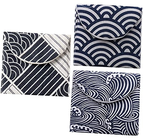 Baluue Bolsa para Tampón Neceser para Compresas Soporte Lavable Ideal para Compresas Menstruales y De Lactancia