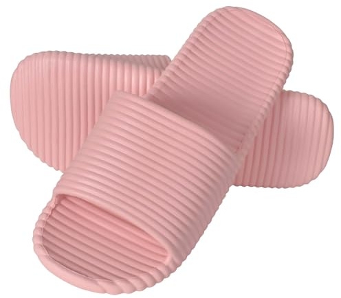DEARBAG Claquettes pour Femme Homme Ete Chaussures de Piscine EVA Pantoufles de Douche Ultra Doux Maison Chaussons Slide Tongs Sandales pour Jardin Salle de Bain Piscine Plage