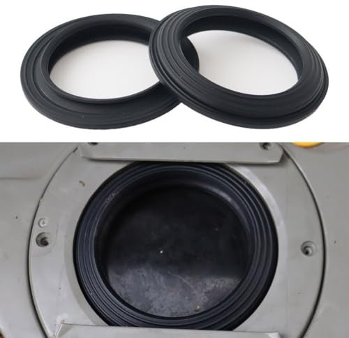JoyousMall 23721 Lot de 2 joints coulissants en caoutchouc étanche pour réservoir de cassette de toilette Thetford à partir de 2000 et plus pour véhicules récréatifs et camping-cars