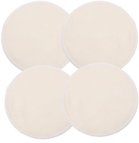 Toddmomy 4pièces Coussinets Allaitement Réutilisables Et Lavables Souples Et Adaptés Pour Protéger Et Absorber Pendant Allaitement