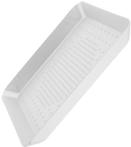 MUCKLILY Teglia Per Pizza Quadrata Da Teglia Antiaderente in Alluminio Per Pizza Croccante Per Cucina e Casa