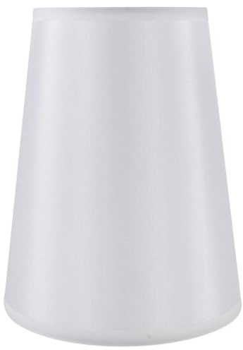 ULTECHNOVO Pantalla De LáMpara Semicircular Para Mesa Con Bombilla E14 Cubierta De LáMpara Decorativa Para Dormitorio Y Sala Pantalla De Reemplazo Compacta Y Ligera Para De Escritorio