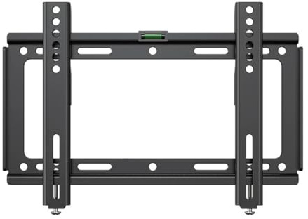Bosiyrggrl TV Wall Mount Bracket 14-32 Inch Screen Universal Fixed Flat Panel Holder for Plasma HDTV LCD LED Monitor