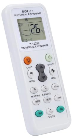 1 pz 1000 in telecomando universale for aria condizionata dedicato K-1028E con impostazione a un pulsante