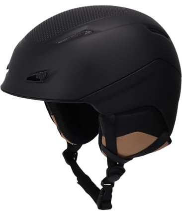 Cryfokt Casco da Sci, Casco per Sport Sulla Regolabile, con di Ventilazione con Fodere Staccabili e Adatto per Occhiali, Gusci in PC, Ideale per Adulti Uomini Donne (M)