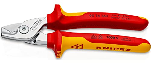 Knipex 9516160SB StepCut Cable Shears VDE 1000V 160mm