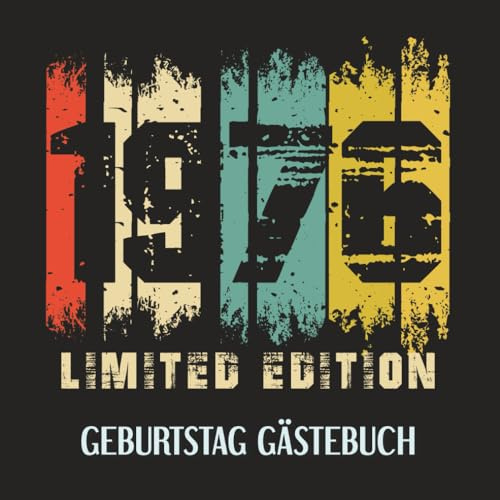 Gästebuch 50 Geburtstag: Buch zum Eintragen für Glückwünsche und die schönsten Fotos der Gäste I Geschenk für Frau oder Mann I Geschenkidee 50. Geburtstag